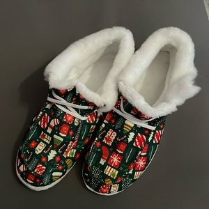 Christmas Hey Dude style shoes